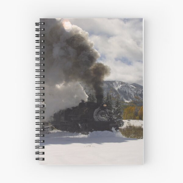 Item preview, Locomotive 488 plowing snow designed and sold by Spattergull.