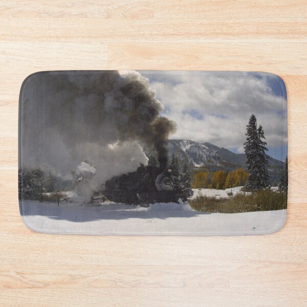 Item preview, Locomotive 488 plowing snow designed and sold by Spattergull.