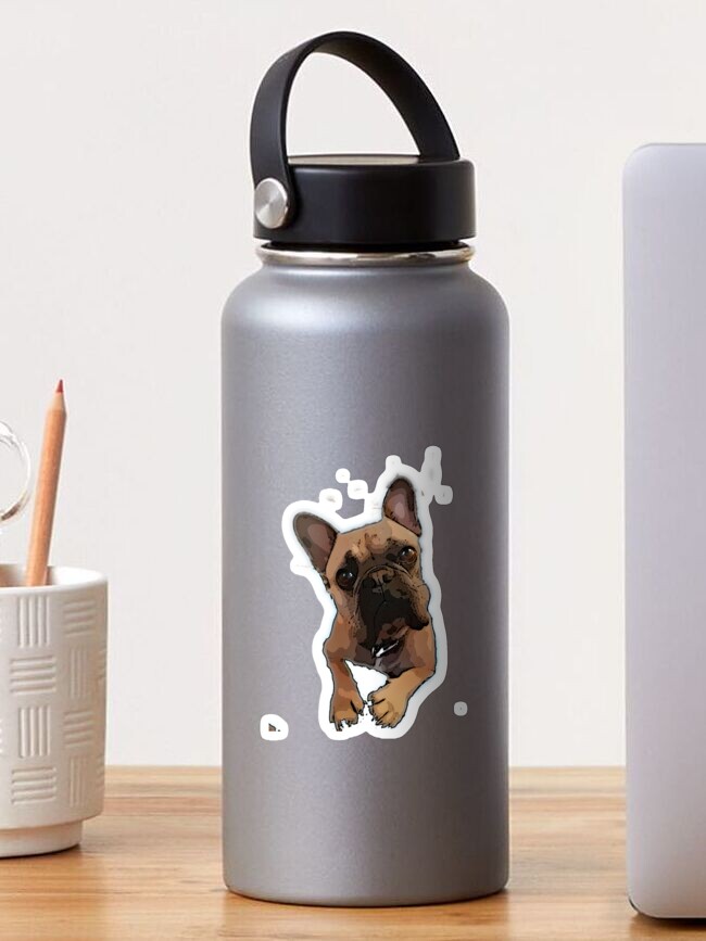 Thumbnail 1 of 3, Sticker, French Bulldog designed and sold by bywhacky.