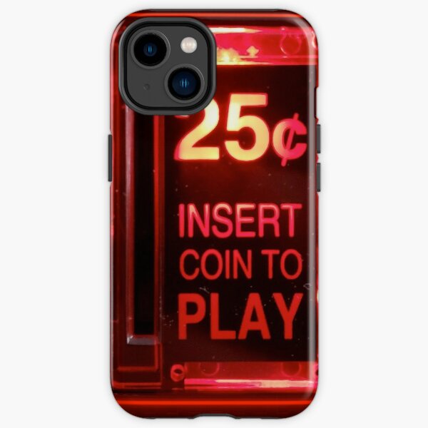 Disover Insert coin retro arcade | iPhone Case