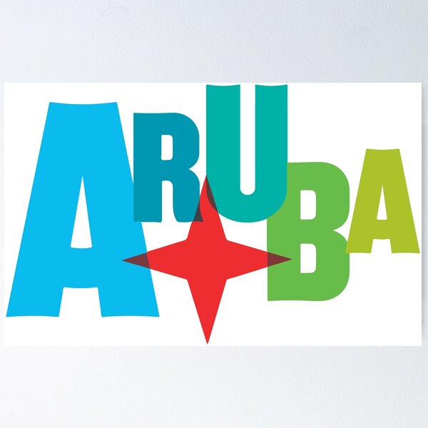 Item preview, Aruba designed and sold by luggagestickers.