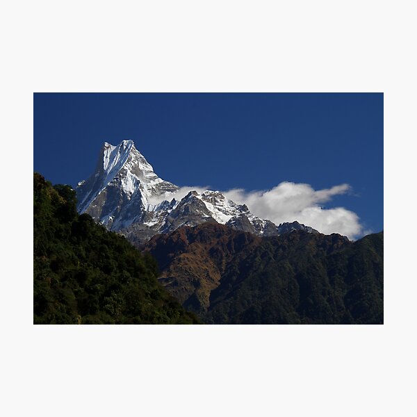 Machhapuchre, Nepal. Photographic Print