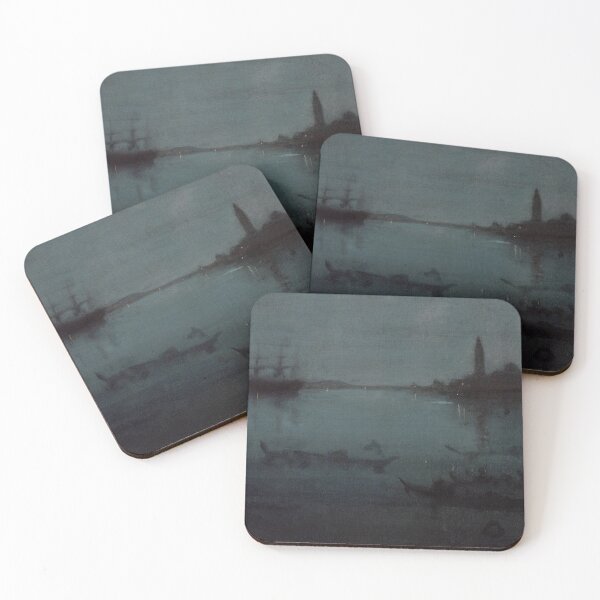 Item preview, Nocturne in Blue and Silver - The Lagoon, Venice by James McNeill Whistler  designed and sold by ArtExpression.