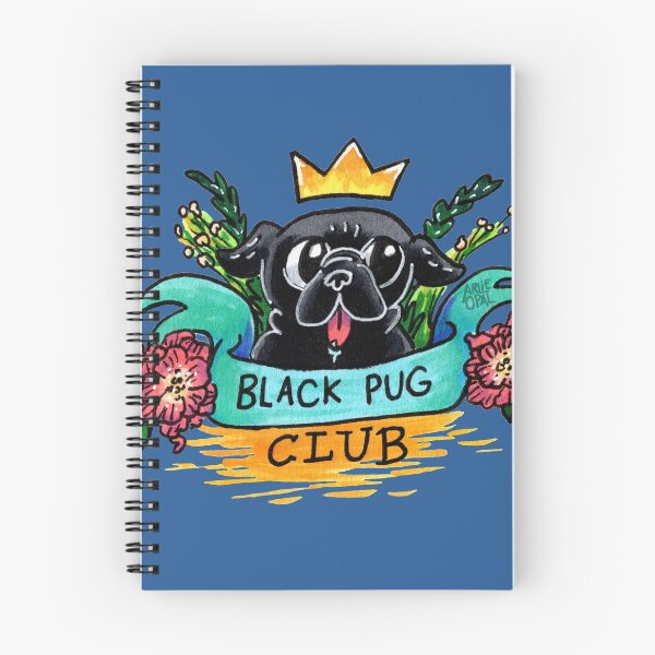 Item preview, Black Pug Club designed and sold by arlieopal.