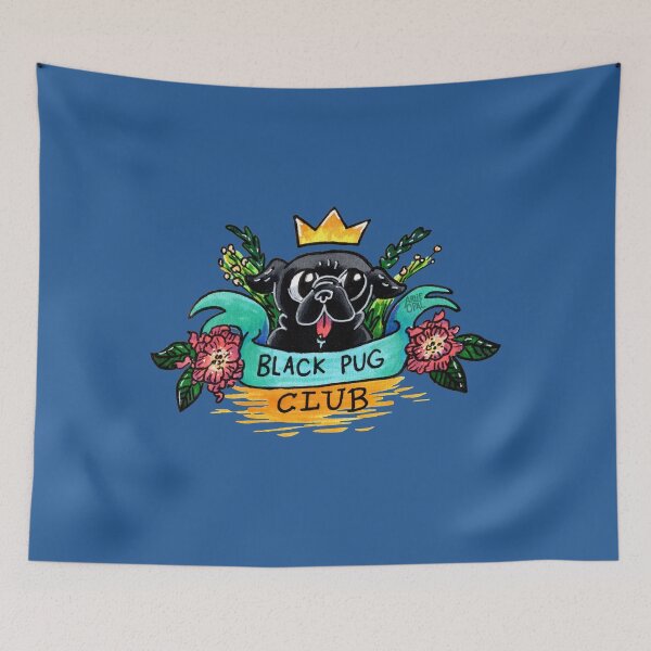 Item preview, Black Pug Club designed and sold by arlieopal.