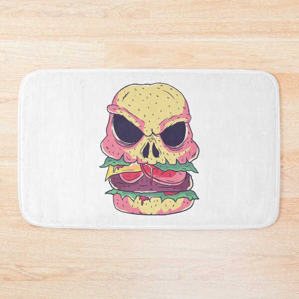 Item preview, Skull cheeseburger. designed and sold by emphatic.