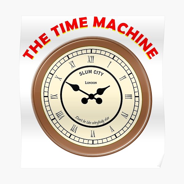 El reloj de la máquina del tiempo Póster