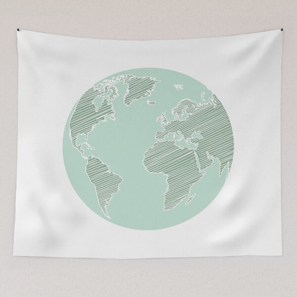 Item preview, world designed and sold by luggagestickers.