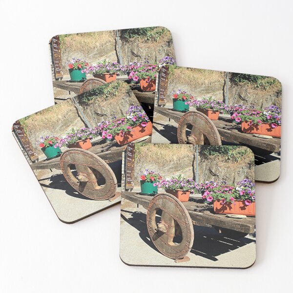 Item preview, Cart and flowers, El Camino, Spain designed and sold by FranWest.