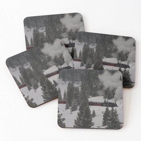 Item preview, Train in the snow designed and sold by Spattergull.