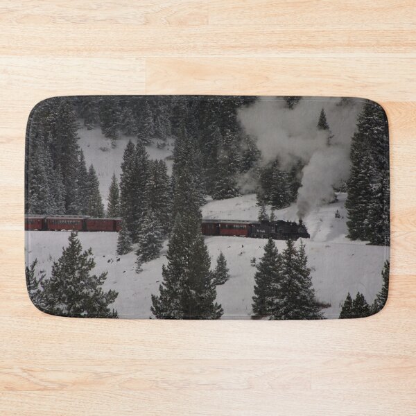 Item preview, Train in the snow designed and sold by Spattergull.