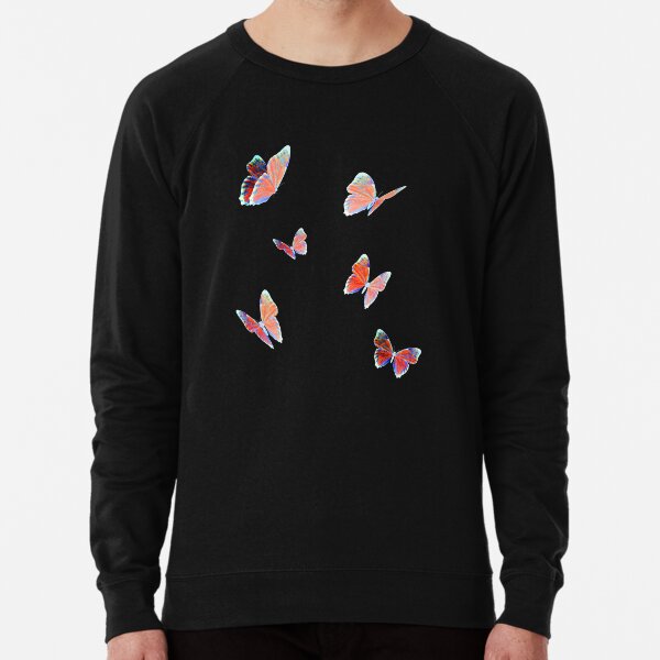 Orange butterfly on sale sweatshirt