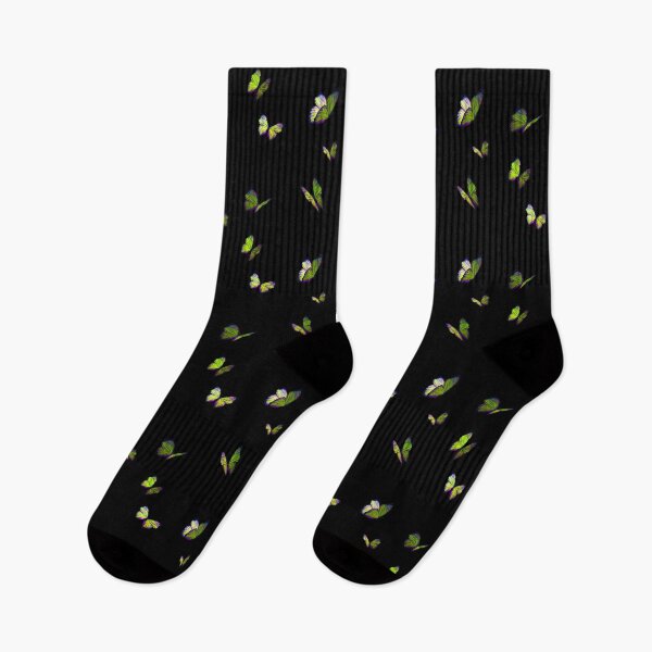 Item preview, butterflies green violet designed and sold by CharlieCreator.