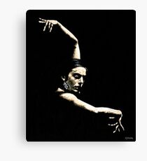 Flamenco-Arme Leinwanddruck