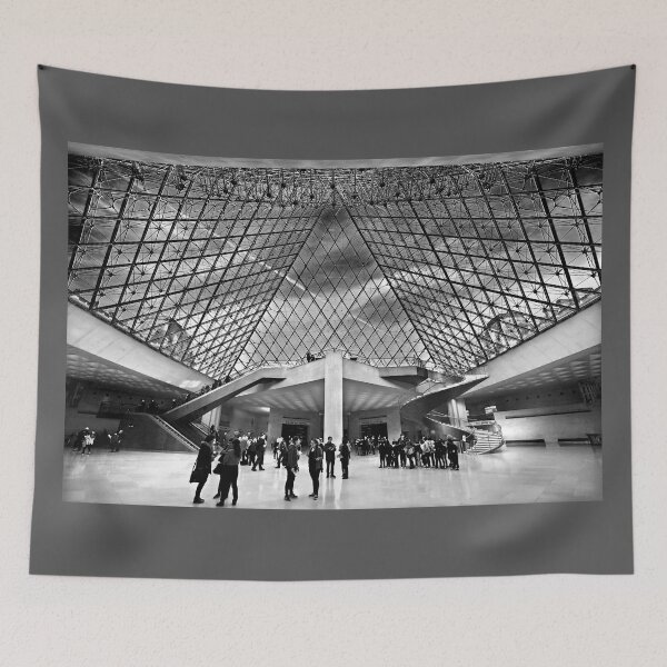 Item preview, Under the Glass Pyramid of the Louvre designed and sold by Hercules Milas.