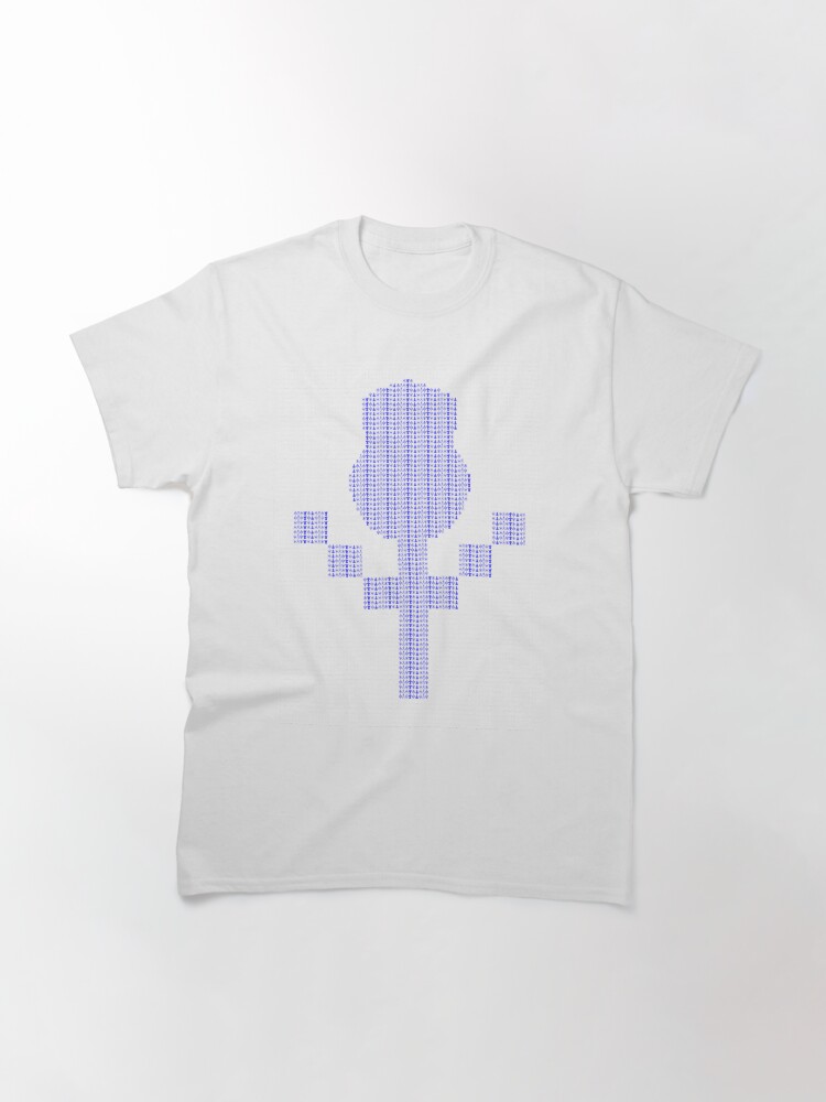 Thumbnail 3 of 7, Classic T-Shirt, Christmas Jumper Thistle designed and sold by srbpodcast.