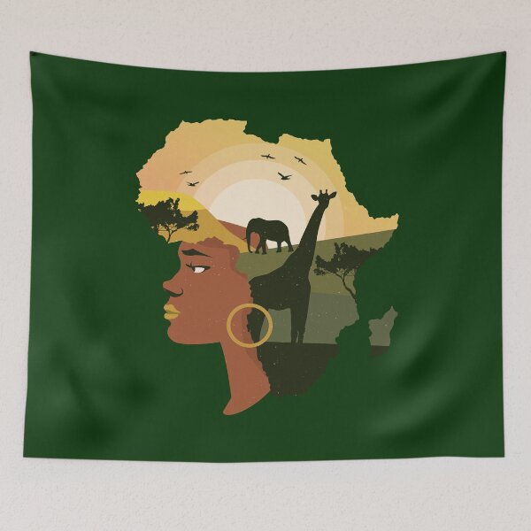 Item preview, Woman africa hair designed and sold by DerSenat.