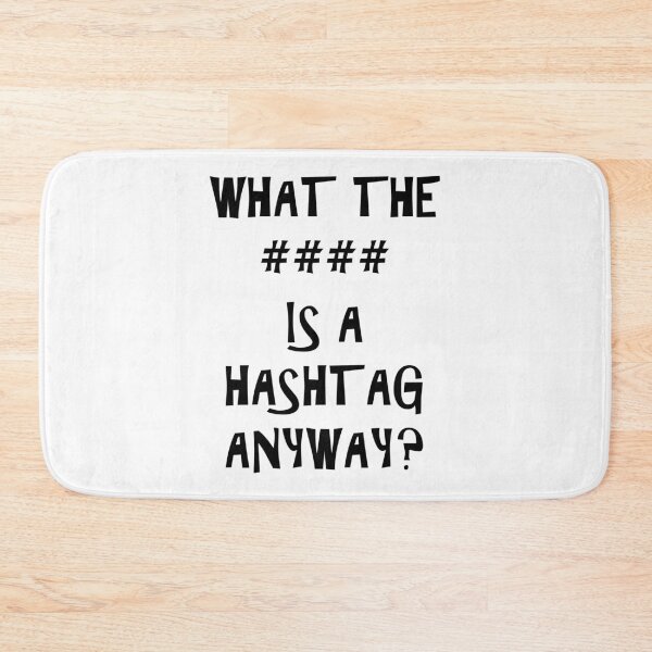 Item preview, What Is A Hashtag designed and sold by SlumCity.