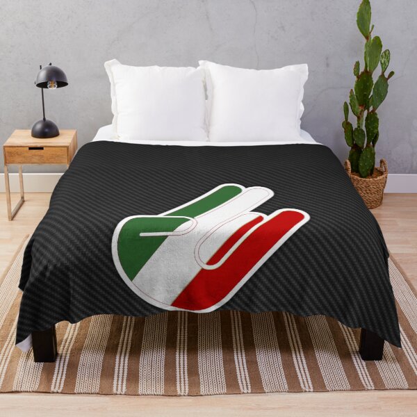 Item preview, Italy Shaka Hand Carbon Fiber Poster – Italian JDM Hang Loose Art designed and sold by Road To Track.