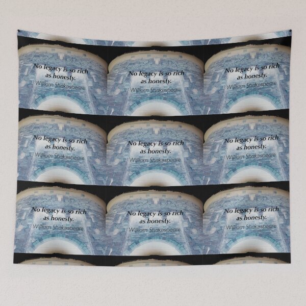 Item preview, No legacy is so rich as honesty designed and sold by Jessie Williams.