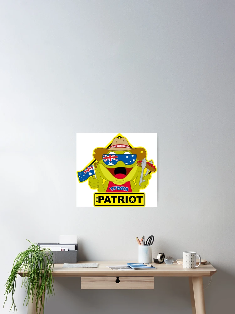 Thumbnail 2 of 3, Poster, Toad Rage! THE PATRIOT designed and sold by Dion  Summergreene.