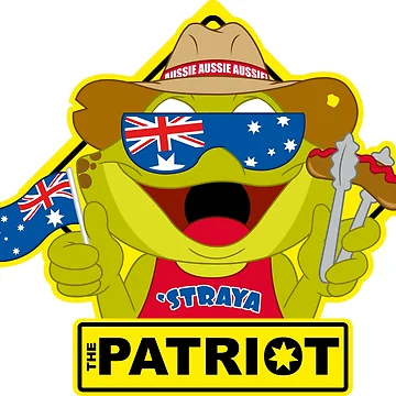 Artwork thumbnail, Toad Rage! THE PATRIOT by Dion  Summergreene