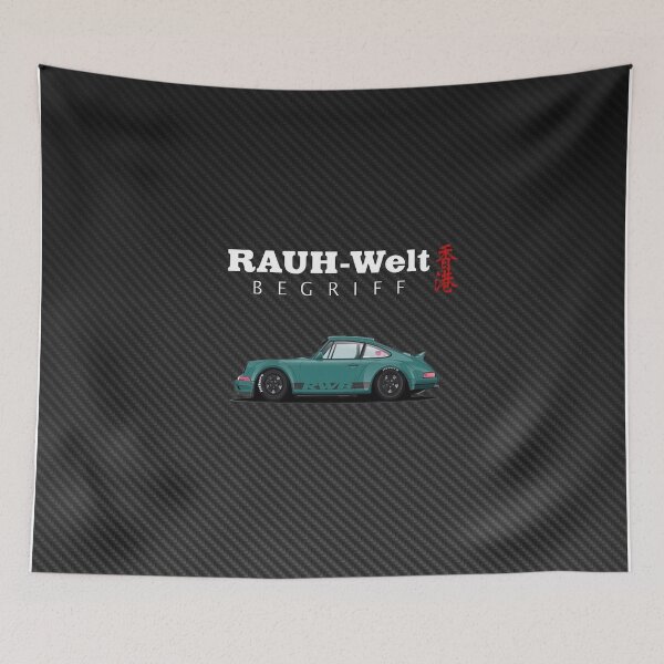 Item preview, RWB Carbon Fibre Porsche Poster – Rauh-Welt Legend Art designed and sold by Road To Track.