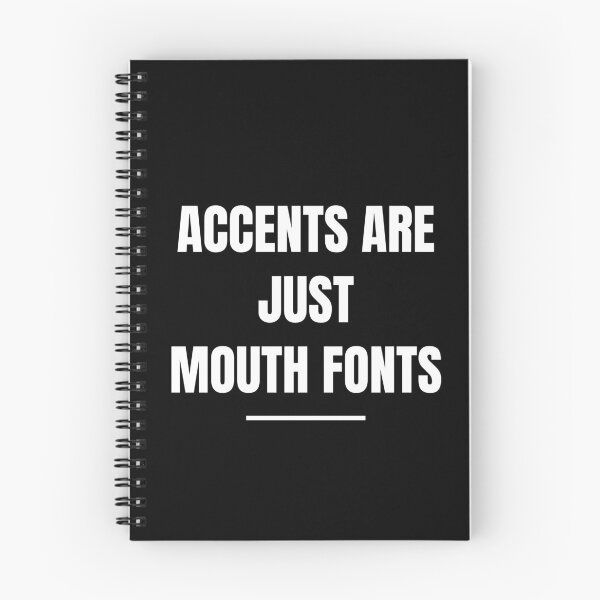 Item preview, Accents are just mouth fonts designed and sold by Tdork.
