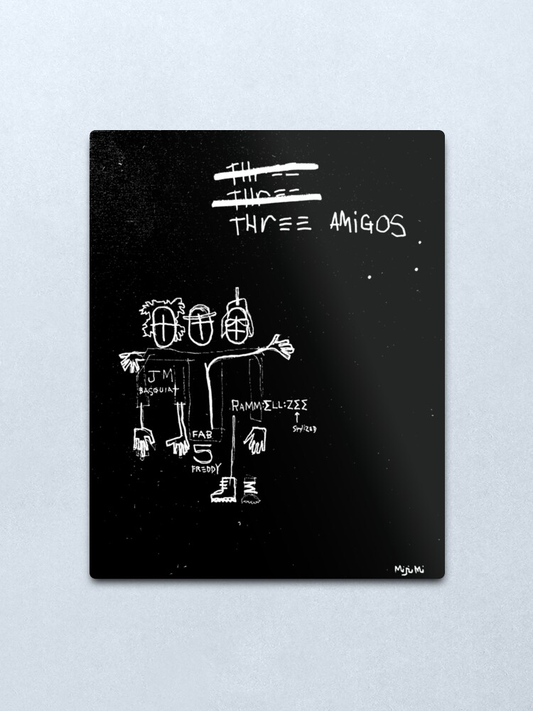 Alternate view of Three Amigos Metal Print