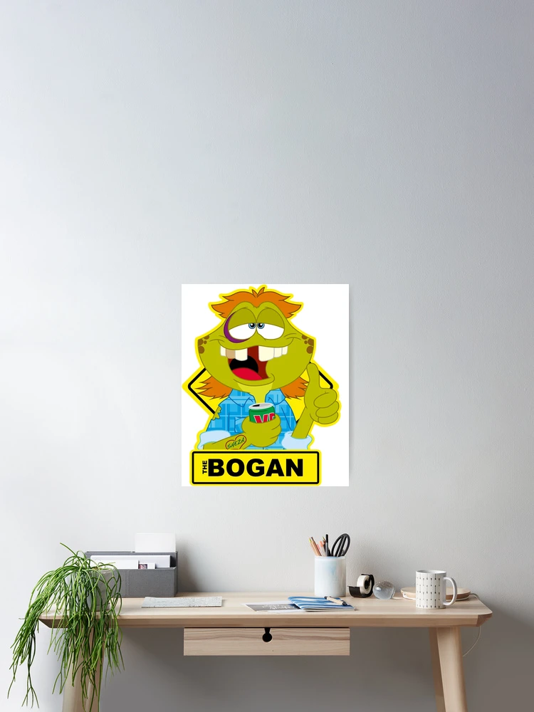 Thumbnail 2 of 3, Poster, Toad Rage! THE BOGAN designed and sold by Dion Summergreene.