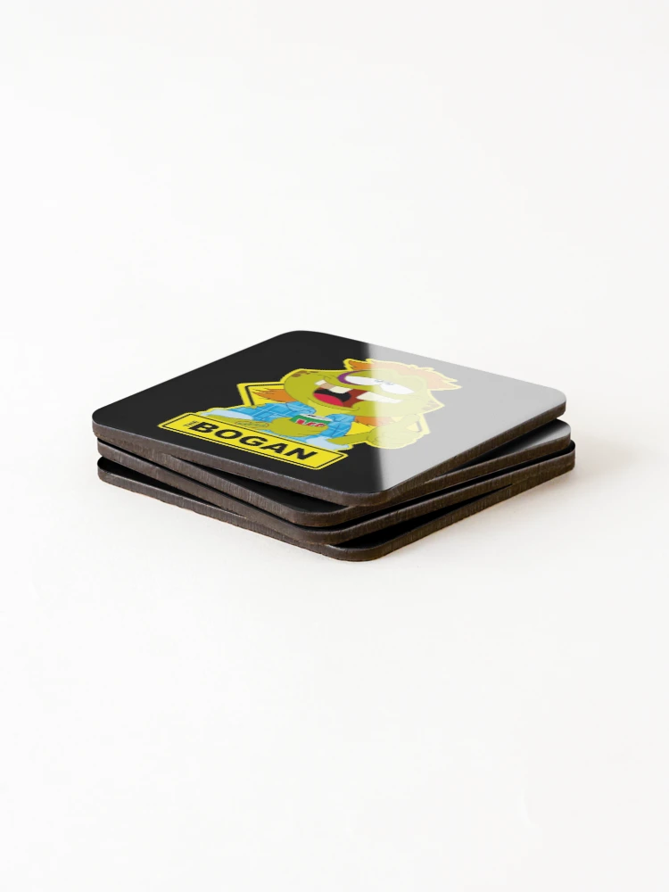 Thumbnail 4 of 5, Coasters (Set of 4), Toad Rage! THE BOGAN designed and sold by Dion Summergreene.