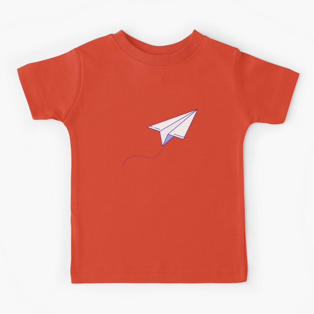 Paper Plane T shirt Paper Airplane tee origami folded paper kid design paper  airplane aeroplane paper airplanes paper airplane _ - AliExpress Mobile