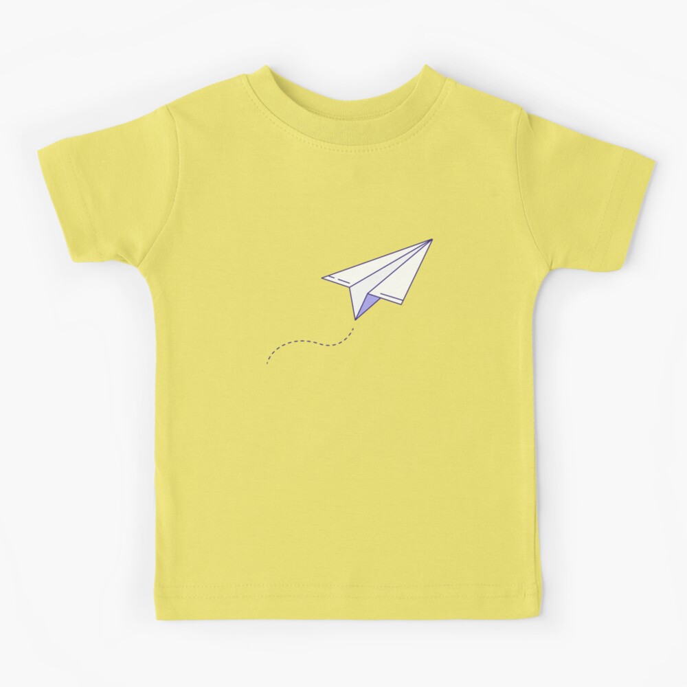 Paper Plane T shirt Paper Airplane tee origami folded paper kid design paper  airplane aeroplane paper airplanes paper airplane _ - AliExpress Mobile