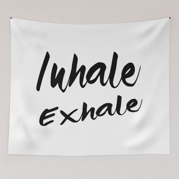 Item preview, Inhale Exhale Yoga Meditation designed and sold by RosalieReeves.