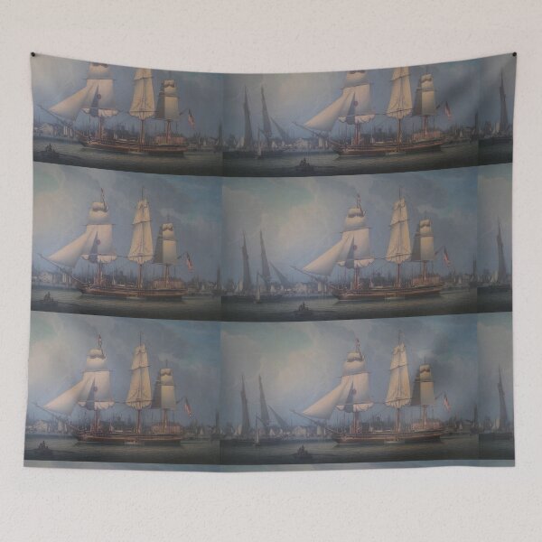 Item preview, Painting of a Galleon ship designed and sold by Vintage Designs +.
