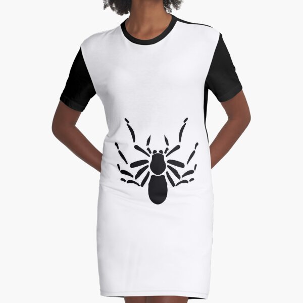 spider Graphic T-Shirt Dress