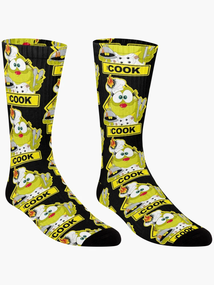 Thumbnail 3 of 5, Socks, Toad Rage! THE COOK Female designed and sold by Dion Summergreene.