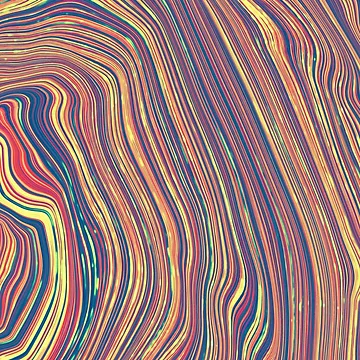 Artwork thumbnail, Marbled Geode by RoxanneG