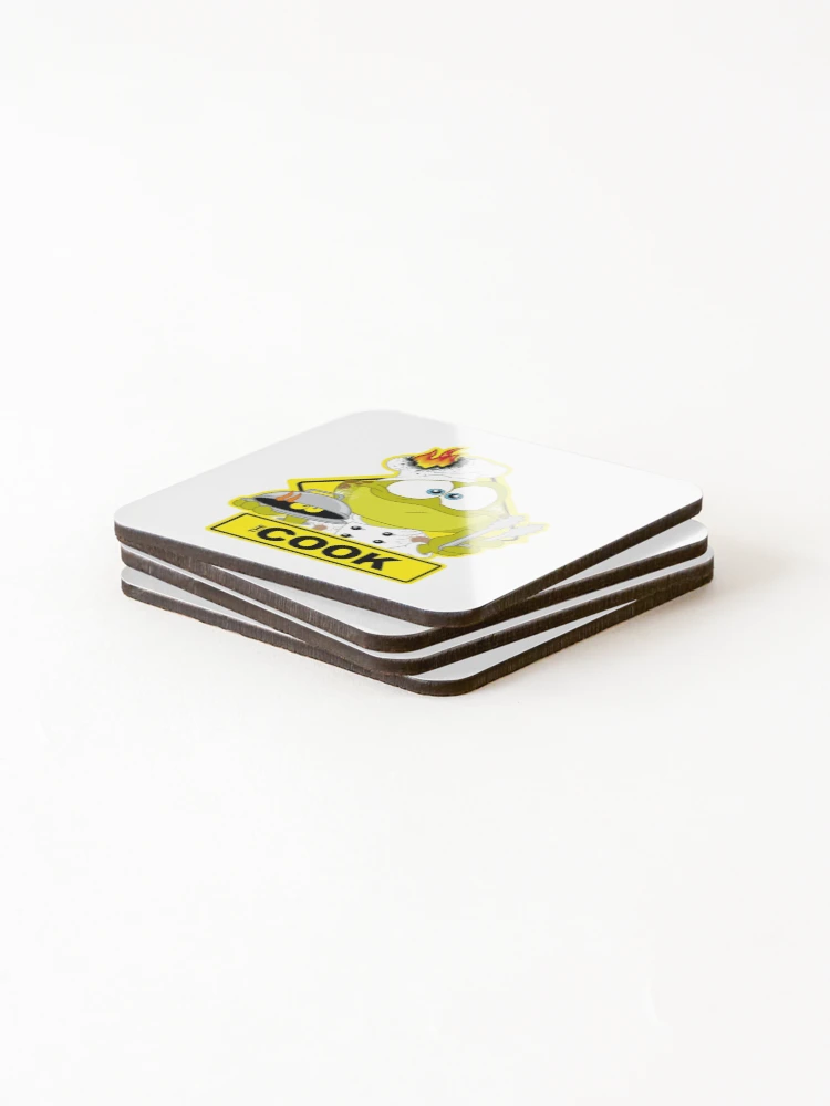 Thumbnail 4 of 5, Coasters (Set of 4), Toad Rage! THE COOK Male designed and sold by Dion Summergreene.