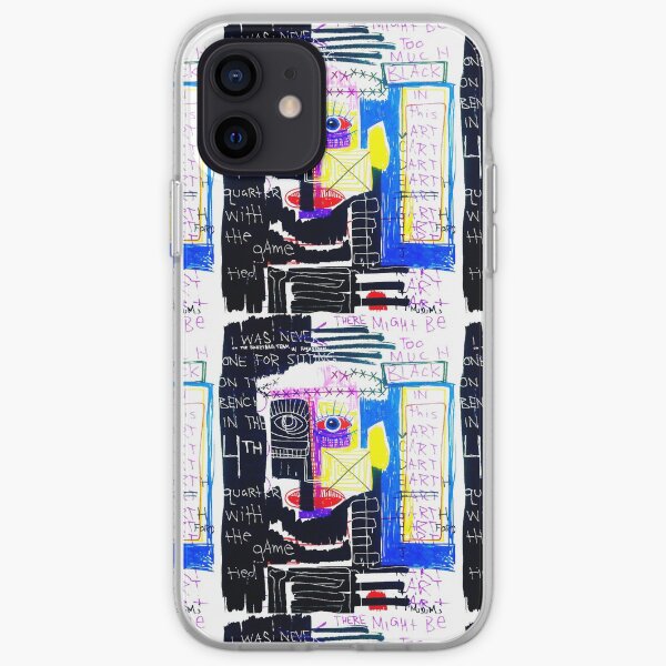 Too Much Black iPhone Soft Case