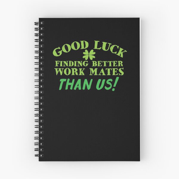 Item preview, Good luck finding better work mates than us! (funny leaving job card) designed and sold by jazzydevil.