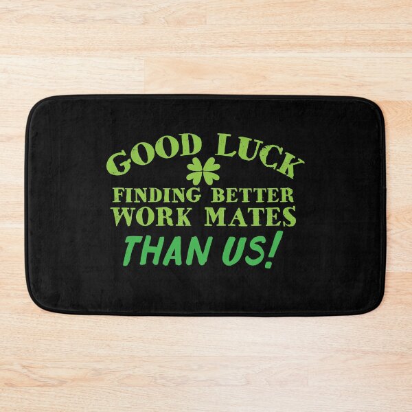 Item preview, Good luck finding better work mates than us! (funny leaving job card) designed and sold by jazzydevil.