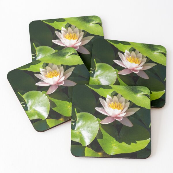 Item preview, Revealing Secrets - Soft Rosy Pink Waterlily with a Golden Heart designed and sold by Georgia Mizuleva.