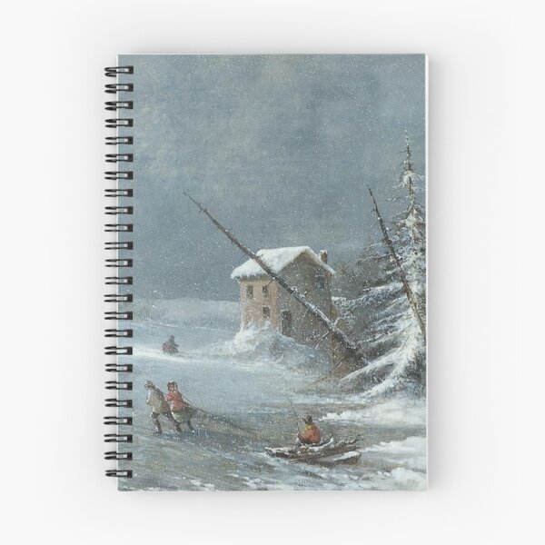 Item preview, Beautiful Winter snow scene - Sledges designed and sold by Vintage Designs +.
