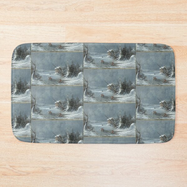 Item preview, Beautiful Winter snow scene - Sledges designed and sold by Vintage Designs +.