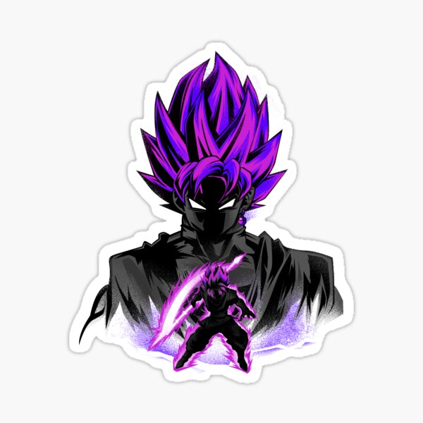 Subarashii Vinyl Sticker DBS Ssj Rose Anime Meme Decal 