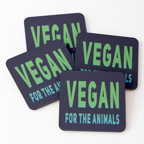 Item preview, Vegan For The Animals designed and sold by GreenSlate.
