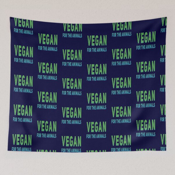 Item preview, Vegan For The Animals designed and sold by GreenSlate.