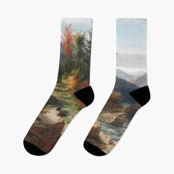 Item preview, Beautiful forest landscape painting designed and sold by Vintage Designs +.