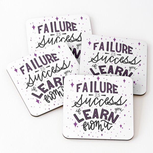 Item preview, Failure is success if you learn from it designed and sold by randomnous.